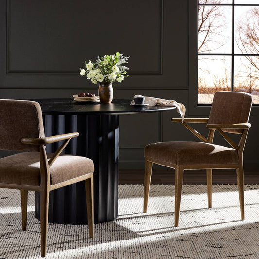 Deidre Dining Chair - Altair Mushroom