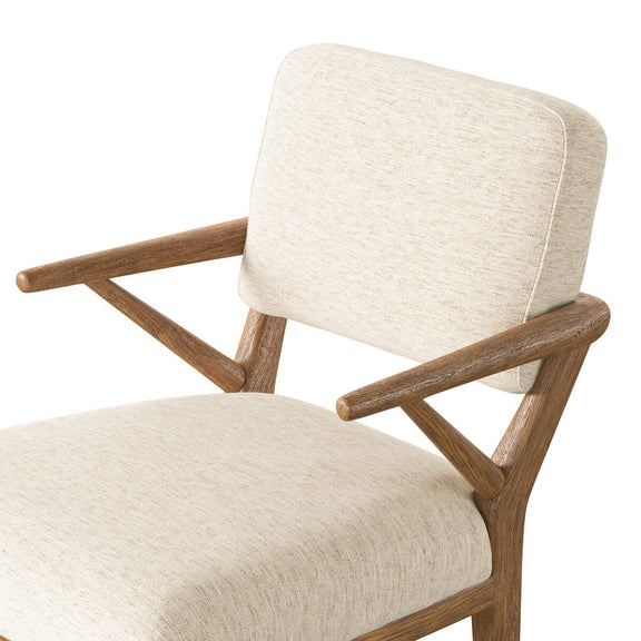 Deidre Dining Chair - Crypton Nomad Snow
