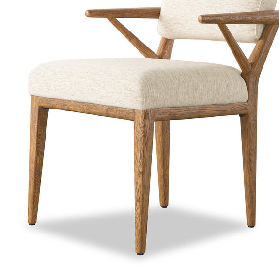 Deidre Dining Chair - Crypton Nomad Snow