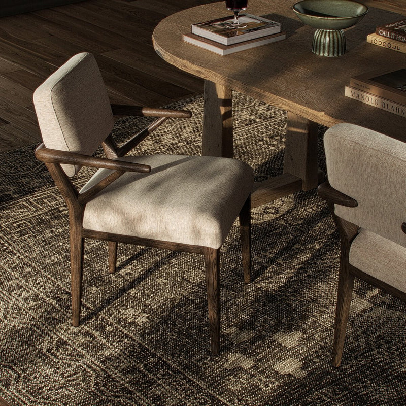 Deidre Dining Chair - Crypton Nomad Snow