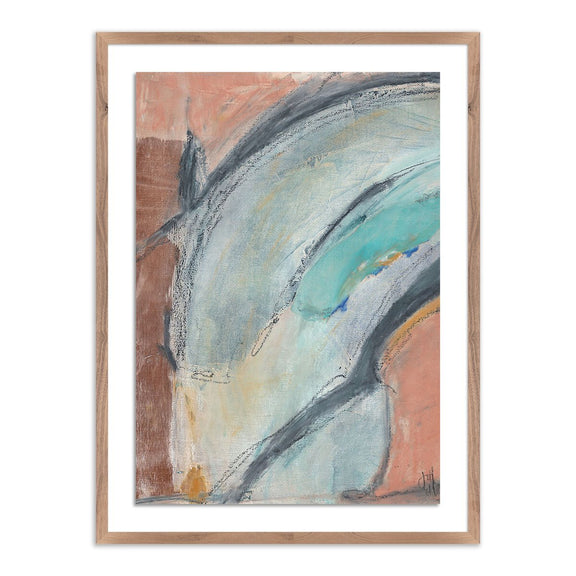 Hazy Morning by Jill Elliott - Rustic Walnut