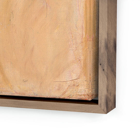 Always Open by Jill Elliott — Rustic Walnut Floater