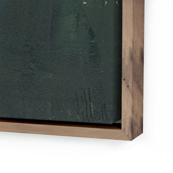 An Invitation by Jill Elliot — Rustic Walnut Floater