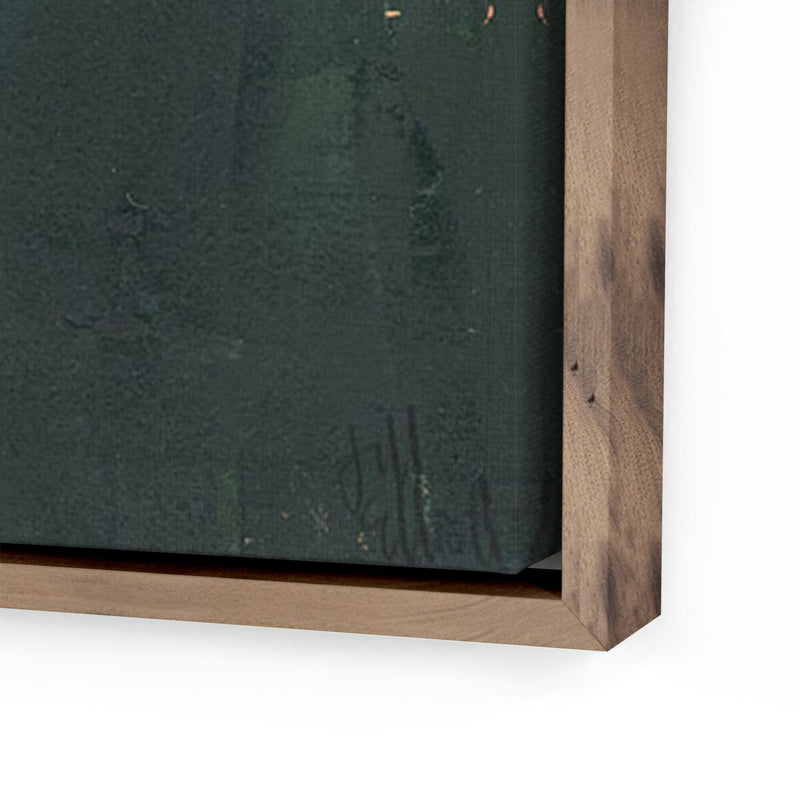 An Invitation by Jill Elliot — Rustic Walnut Floater