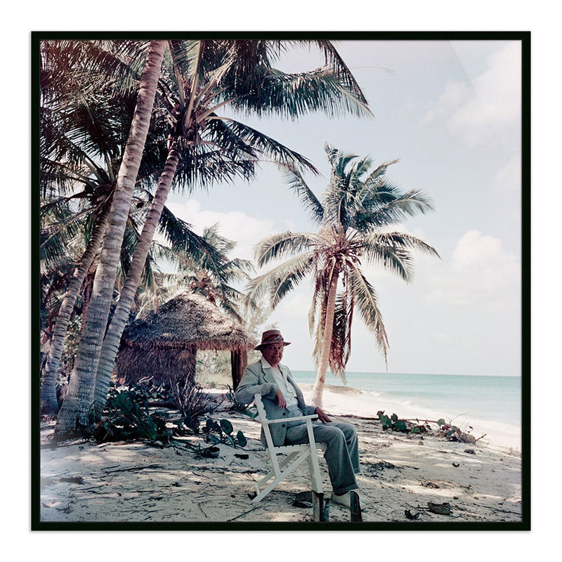 T.S. Eliot by Slim Aarons - Black Maple