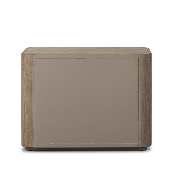 Primrose Nightstand - Natural Flat Oak Veneer