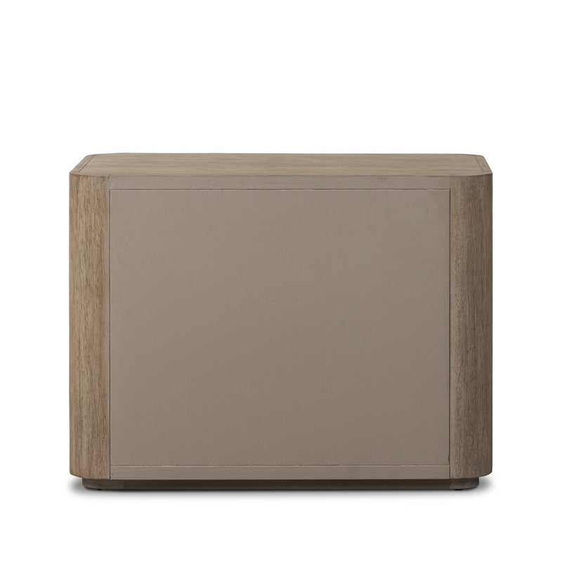 Primrose Nightstand - Natural Flat Oak Veneer