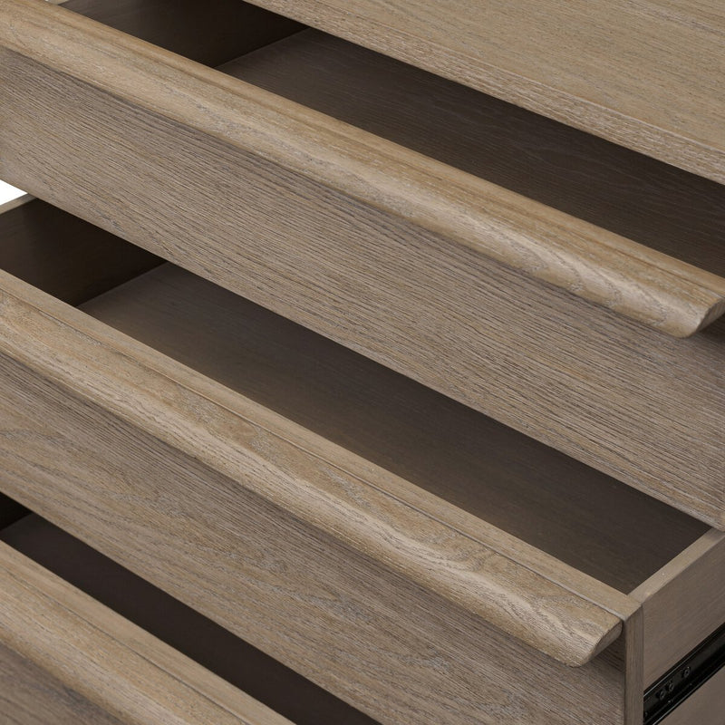 Primrose Nightstand - Natural Flat Oak Veneer