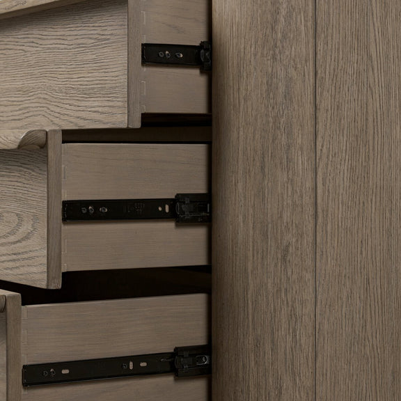 Primrose Nightstand - Natural Flat Oak Veneer