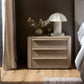 Primrose Nightstand - Natural Flat Oak Veneer