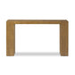 Emeli Console Table - Tawny Rubberwood Veneer