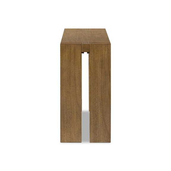 Emeli Console Table - Tawny Rubberwood Veneer