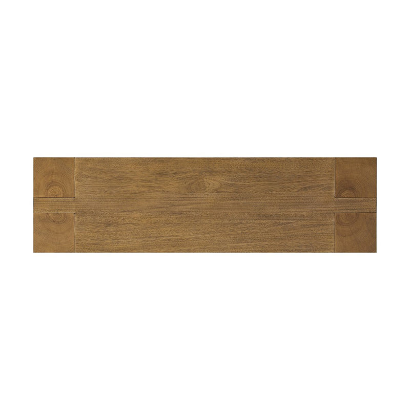 Emeli Console Table - Tawny Rubberwood Veneer