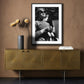 Warhol With Bananas by Getty Images - Black Maple