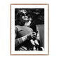 Warhol With Bananas by Getty Images - Rustic Walnut
