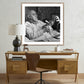 Henri Matisse Working On Paper Cut-Out - Rustic Walnut