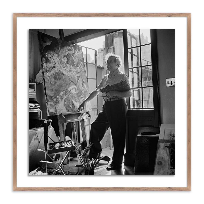 Marc Chagall by Getty Images - Rustic Walnut