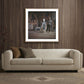 Pablo Picasso At Work by Getty Images - Rustic Walnut
