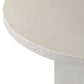 Otero Outdoor Round Dining Table - Matte Stone