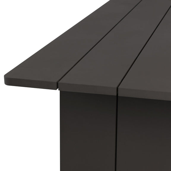 Chapman Outdoor Metal Dining Table - Bronze