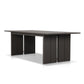 Chapman Outdoor Metal Dining Table - Bronze