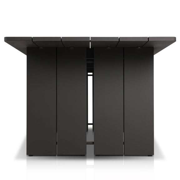 Chapman Outdoor Metal Dining Table - Bronze