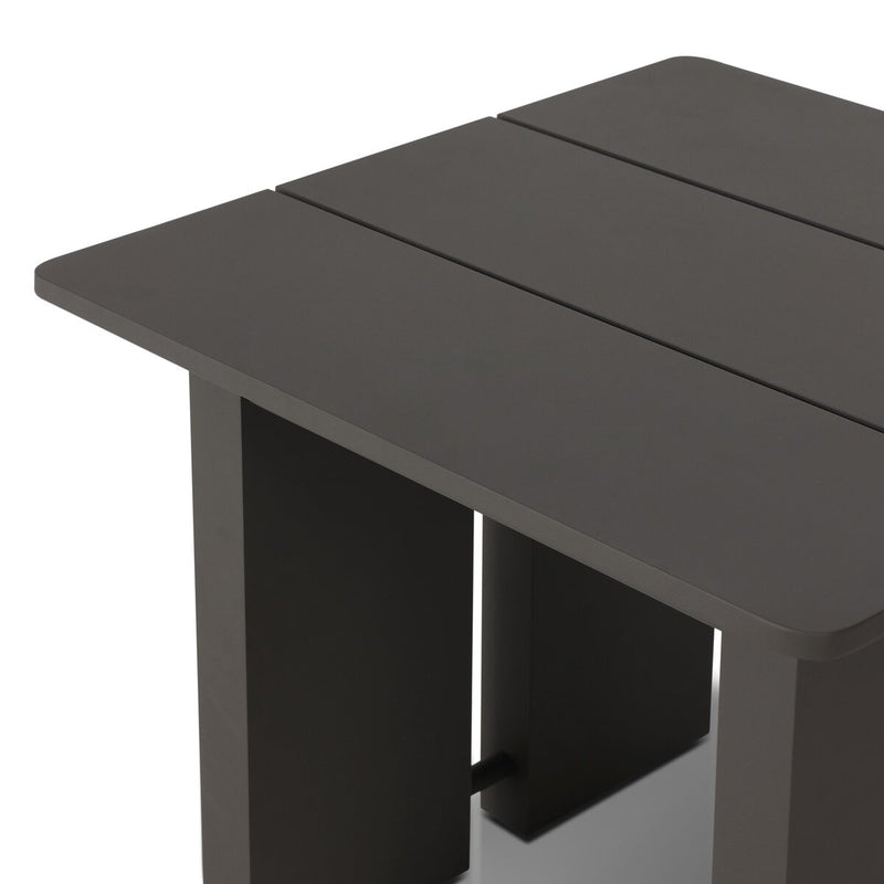 Chapman Outdoor Metal End Table - Bronze
