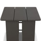 Chapman Outdoor Metal End Table - Bronze