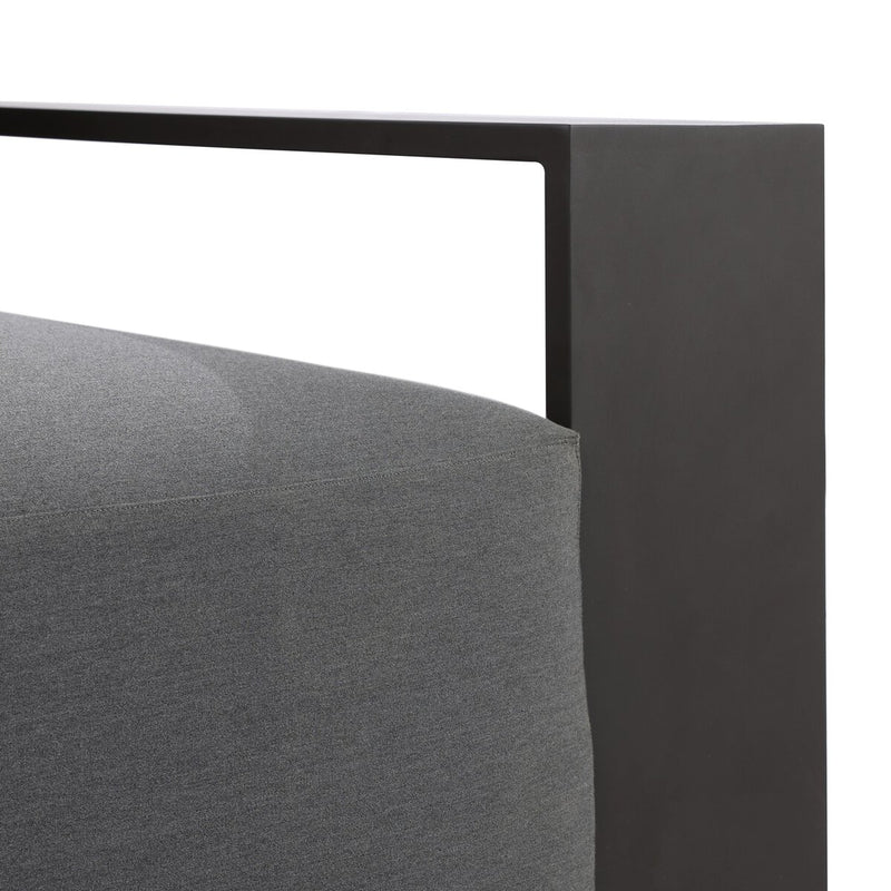 Branford Outdoor Metal Chair - Arashi Graphite