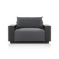 Branford Outdoor Metal Chair - Arashi Graphite