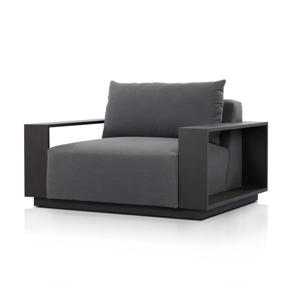 Branford Outdoor Metal Chair - Arashi Graphite