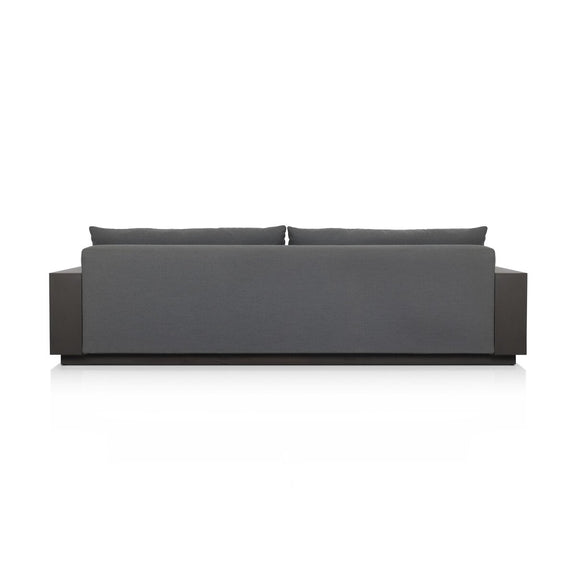 Branford Outdoor Metal Sofa - Arashi Graphite