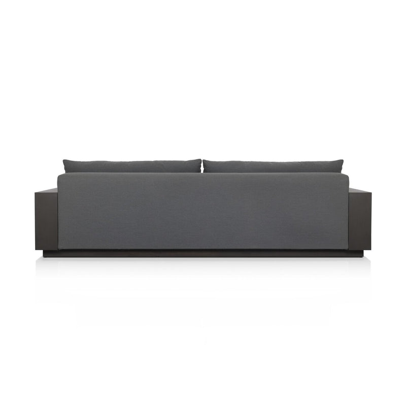 Branford Outdoor Metal Sofa - Arashi Graphite