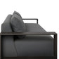 Branford Outdoor Metal Sofa - Arashi Graphite