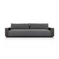 Branford Outdoor Metal Sofa - Arashi Graphite