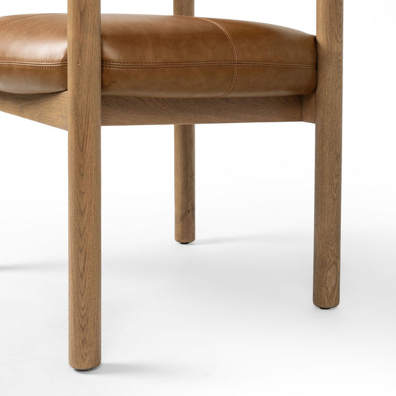 Adaline Dining Armchair - Sonoma Chestnut