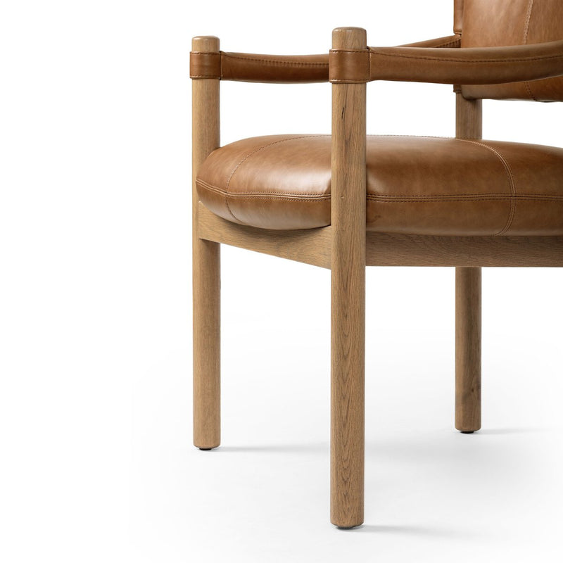 Adaline Dining Armchair - Sonoma Chestnut