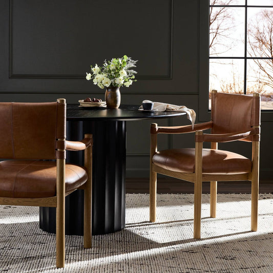 Adaline Dining Armchair - Sonoma Chestnut