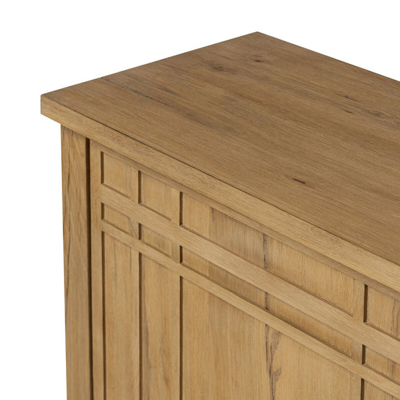 Kashton Sideboard - Aged Smoked Oak Veneer