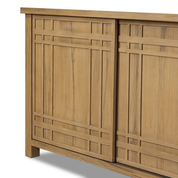 Kashton Sideboard - Aged Smoked Oak Veneer