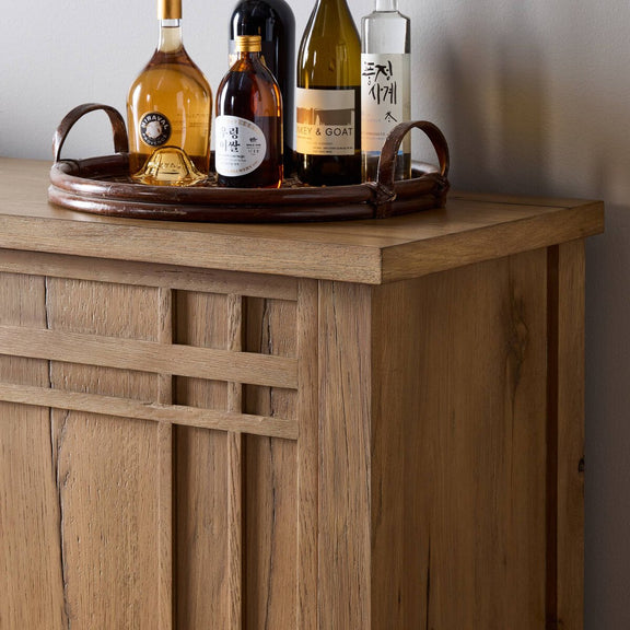 Kashton Sideboard - Aged Smoked Oak Veneer