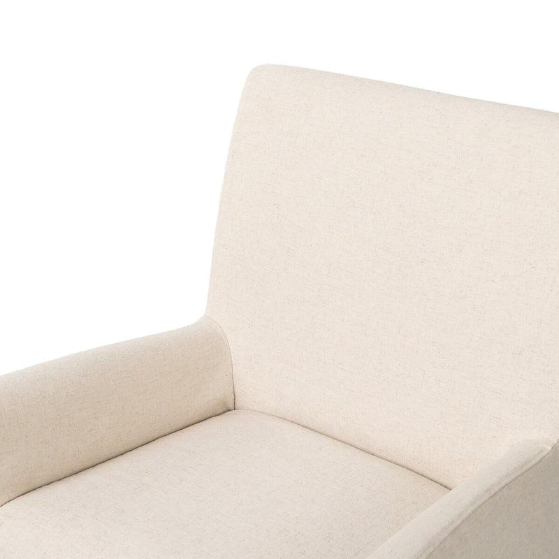 Vista Slipcovered Dining Armchair - Savile Flax