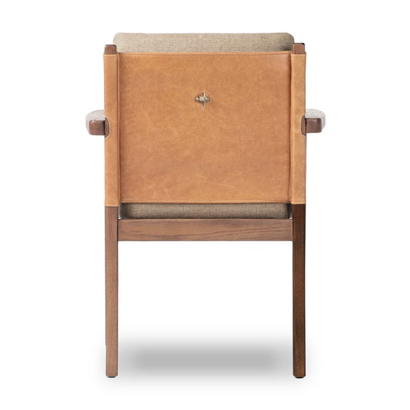 Chappel Dining Armchair - Alcala Taupe