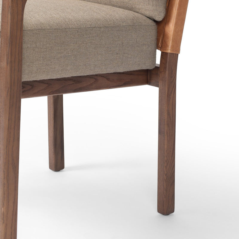 Chappel Dining Armchair - Alcala Taupe