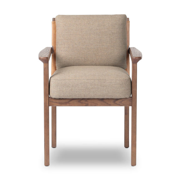 Chappel Dining Armchair - Alcala Taupe