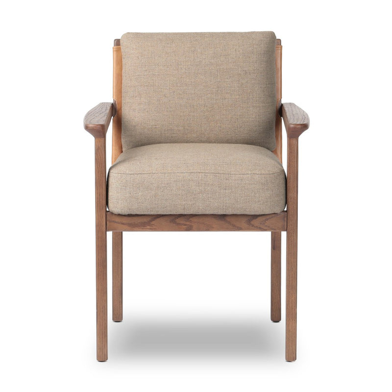 Chappel Dining Armchair - Alcala Taupe