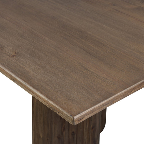 Pershing Dining Table - Weathered Acacia Veneer