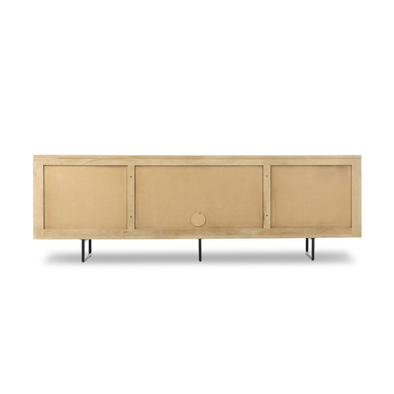 Carmel Sideboard 96" - Natural Cane