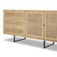 Carmel Sideboard 96" - Natural Cane