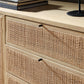 Carmel Sideboard 96" - Natural Cane